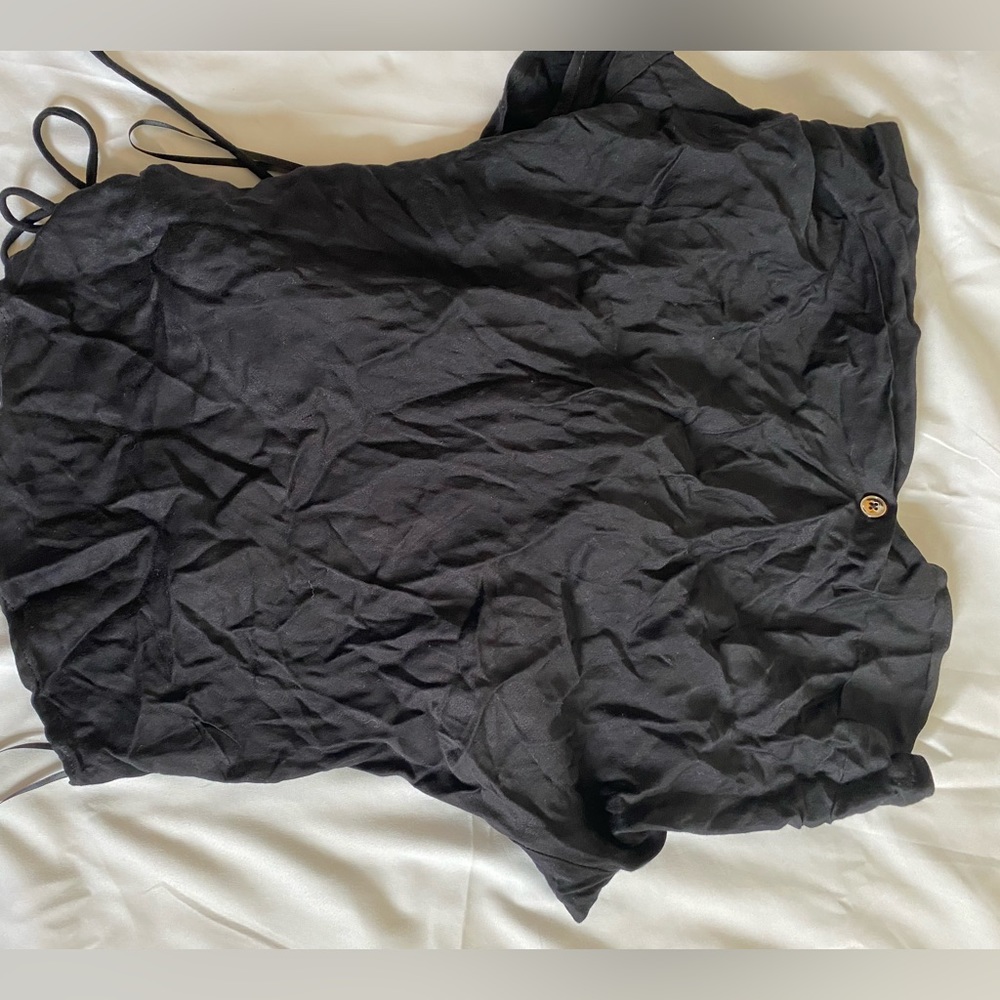 Urban outfitters back lace mini tee